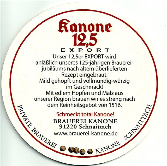 schnaittach lau-by kanone rund 5b (215-unser 12,5er export)